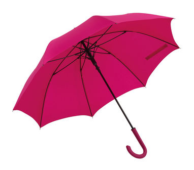 Зонт автоматический LAMBARDA, цвет тёмно-розовый - 56-0103327- Фото №1
