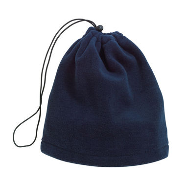 Шарф-шапка флісовий VARIOUS, колір темно синій - 56-0702722- Фото №1