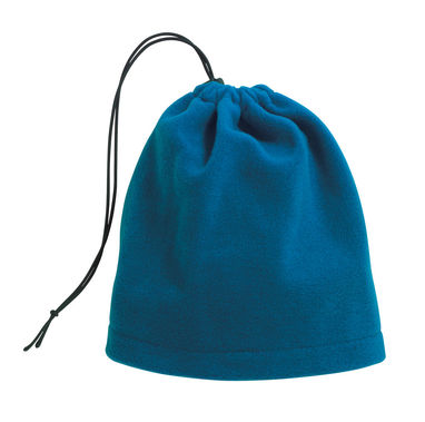 Шарф-шапка флисовый VARIOUS, цвет бирюзовый - 56-0702723- Фото №1