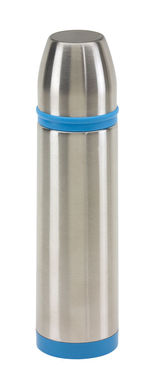 Термоc з нержавіючої сталі KEEP WARM, колір сріблястий, синій - 56-0304297- Фото №1