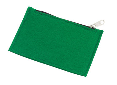 Гаманець повстяний COLLECTOR, колір зелений - 56-0405208- Фото №1