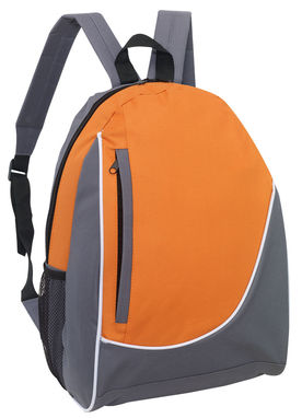 Рюкзак POP, колір сірий, помаранчевий - 56-0819584- Фото №1
