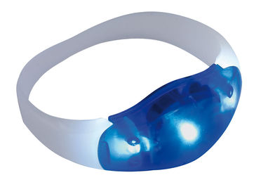 Баслет з підсвіткою на руку FESTIVAL, колір синій, прозорий - 56-0403126- Фото №2