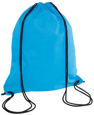 Рюкзак-мешок DOWNTOWN, цвет голубой - 56-0819591- Фото №1