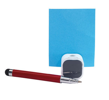 Ручка SCREEN CLEAN, колір червоний - 56-1101546- Фото №2