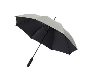 Зонт автоматический JIVE, цвет чёрный, серебристый - 56-0103331- Фото №1