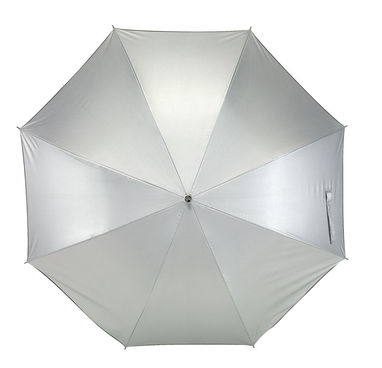 Зонт автоматический JIVE, цвет чёрный, серебристый - 56-0103331- Фото №2