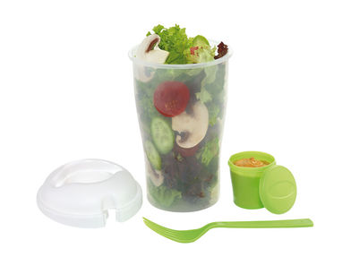 Кружка для салату VEGGIE CUP, колір яблучно-зелений - 56-0307032- Фото №2