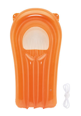Надувной мини-матрас SPLASH, цвет оранжевый - 56-0602141- Фото №1