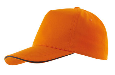 Бейсболка WALK, цвет оранжевый - 56-0702097- Фото №1