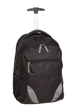 Рюкзак на коліщатках TRAILER, колір чорний - 56-0219548- Фото №1