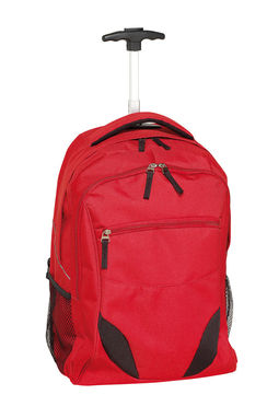 Рюкзак на колесиках TRAILER, цвет красный - 56-0219550- Фото №1