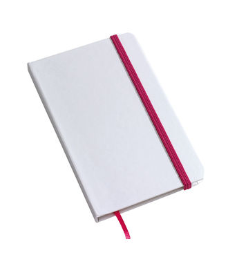 Блокнот AUTHOR, колір білий, рожевий - 56-1103260- Фото №1