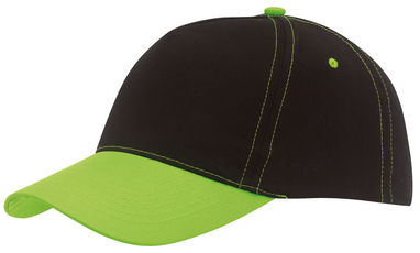 Бейсболка SPORTSMAN, колір зелений, чорний - 56-0702065- Фото №1