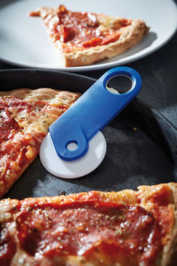 Нож для пиццы CUT AND OPEN, цвет синий - 56-0307047- Фото №4