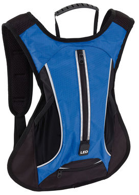 Рюкзак спортивний LED RUN, колір синій, чорний - 56-0819613- Фото №1