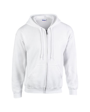 Светр HB Zip Hooded, колір білий  розмір S - AP4306-01_S- Фото №1