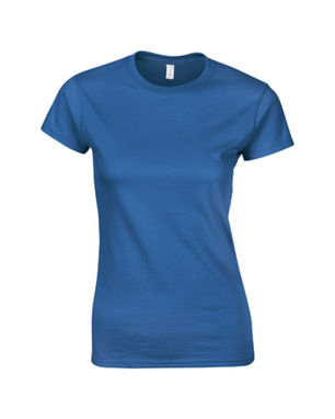 Футболка женская Softstyle Lady, цвет синий  размер L - AP4716-06_L- Фото №1