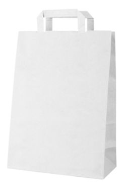 Пакет бумажный  Market, цвет белый - AP718509-01- Фото №1