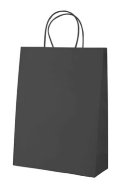 Пакет бумажный  Store, цвет черный - AP719612-10- Фото №1