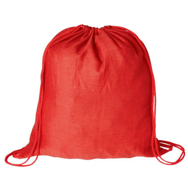 Рюкзак з бавовни на мотузках Bass, колір червоний - AP731218-05- Фото №1