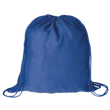 Рюкзак з бавовни Bass, колір синій - AP731218-06- Фото №1