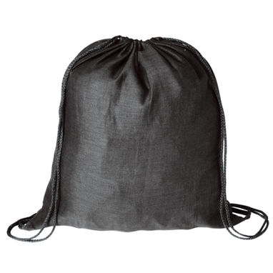 Рюкзак из хлопка Bass, цвет черный - AP731218-10- Фото №1