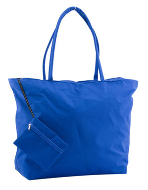Пляжная сумка с косметичкой Maxize, цвет синий - AP731423-06- Фото №1