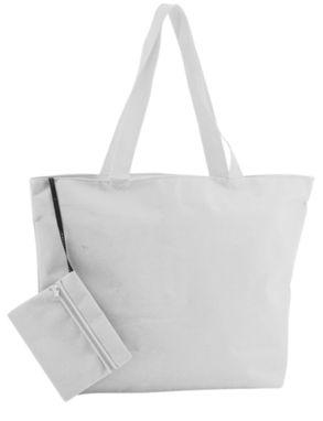 Пляжна сумка Monkey, колір білий - AP731424-01- Фото №1