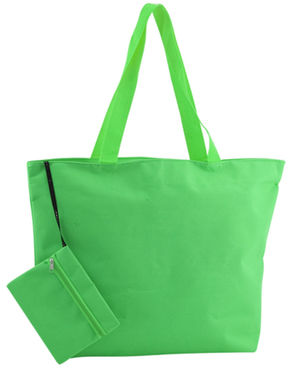 Пляжна сумка Monkey, колір зелений - AP731424-07- Фото №1