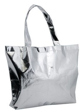 Пляжна блискуча сумка Splentor, колір сріблястий - AP731432-21- Фото №1
