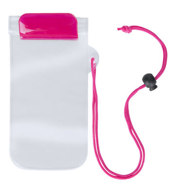 Чохол водонепроникний для мобільного телефону Waterpro, колір рожевий - AP731546-25- Фото №1