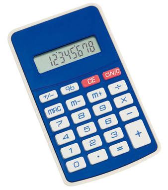 Калькулятор Result, цвет синий - AP731593-06- Фото №1
