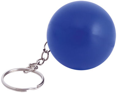 Мячик антистресс брелок Calm, цвет синий - AP731618-06- Фото №1