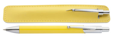 Ручка в футляре Gavin, цвет желтый - AP731624-02- Фото №1