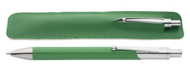 Ручка в футляре Gavin, цвет зеленый - AP731624-07- Фото №1