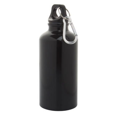 Пляшка спортивна Mento, колір чорний - AP731964-10- Фото №1