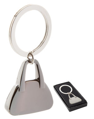 Брелок для ключів Share, колір сріблястий - AP731977- Фото №1