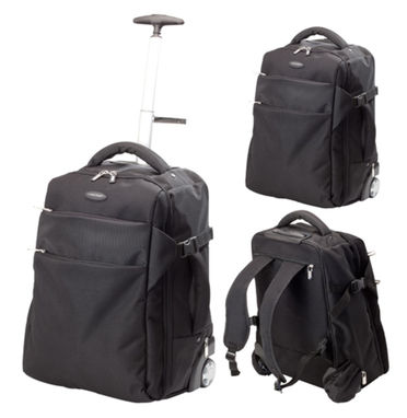 Рюкзак на коліщатах Kuman, колір чорний - AP731993- Фото №1