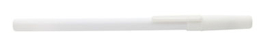 Ручка с колпачком Elky, цвет белый - AP741126-01- Фото №1