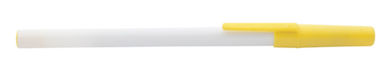 Ручка с колпачком Elky, цвет желтый - AP741126-02- Фото №1