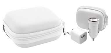 Набір для зарядки USB Canox, колір білий - AP741174-01- Фото №1