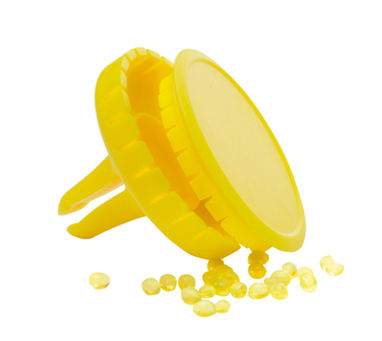 Ароматизатор повітря в автомобіль Scrib, колір жовтий - AP741175-02- Фото №2