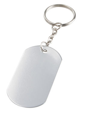 Брелок для ключів Nevek, колір сріблястий - AP741192-21- Фото №1