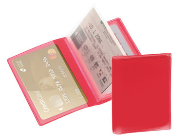 Чехол для карточек Mitux, цвет красный - AP741220-05- Фото №3