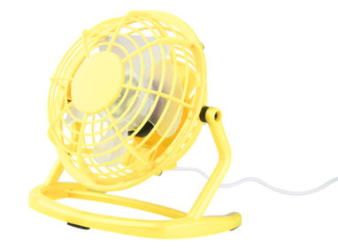 Вентилятор настільний Miclox, колір жовтий - AP741303-02- Фото №1