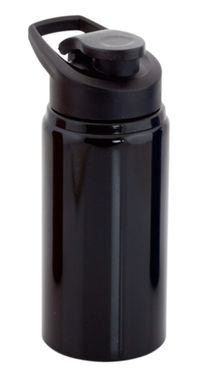 Бутылка спортивная  Padow, цвет черный - AP741318-10- Фото №1
