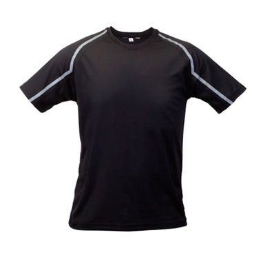 Футболка спортивная Fleser, цвет черный  размер M - AP741329-10_M- Фото №1