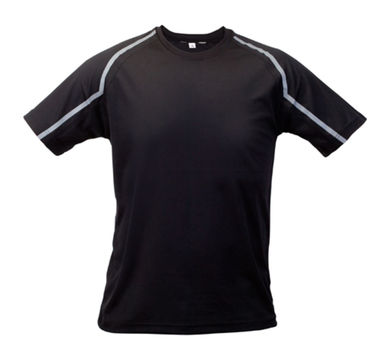 Футболка спортивная Fleser, цвет черный  размер XXL - AP741329-10_XXL- Фото №1