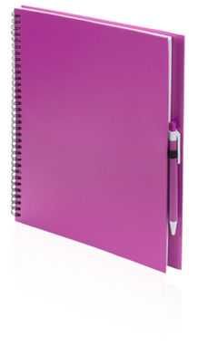 Блокнот Tecnar А4, колір рожевий - AP741502-25- Фото №1